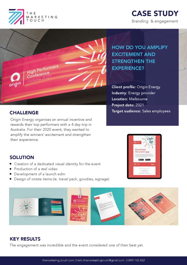 How do you amplify excitement and strengthen the attendees' experience?